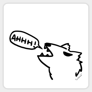 Super Relatable Canine Sticker